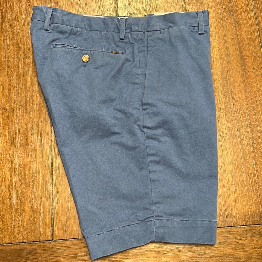 Men’s Polo Ralph Lauren navy shorts. Size 32 . “Stretch slim fit”